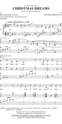 Christmas Dreams (SATB)