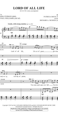Lord of All Life (SATB)