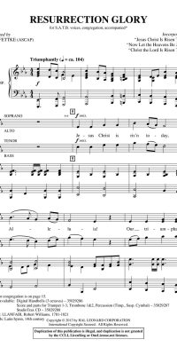Resurrection Glory (SATB)