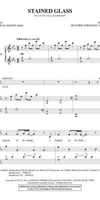Stained Glass (SATB)