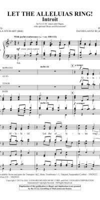 Let the Alleluias Ring! (SATB)