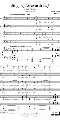 Singers, Arise in Song!