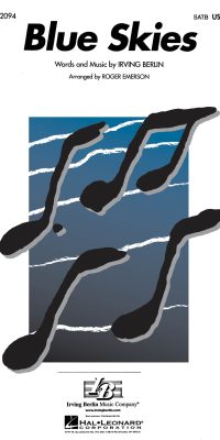 Blue Skies (SATB)