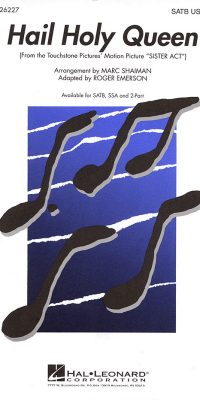 Hail Holy Queen (SATB)