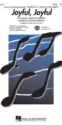 Joyful, Joyful from Sister Act 2 (SATB)