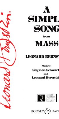 A simple Song (from Mass)