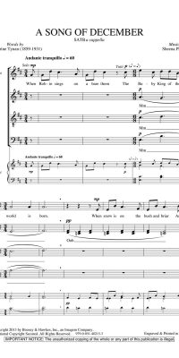 A Song Of December