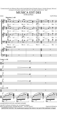 Musica Est Dei