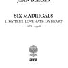 Jean Berger: My True Love Hath My Heart From Six Madrigals