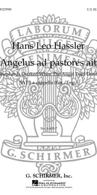 Hans Leo Hassler: Angelus Ad Pastores Ait