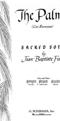 Jean-Baptiste Fauré: The Palms
