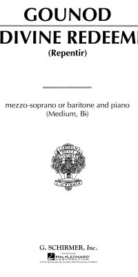 Charles Gounod: O Divine Redeemer