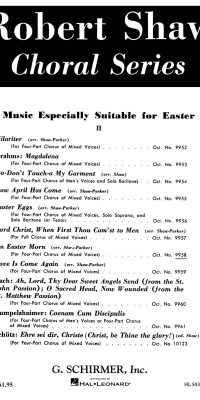 Traditional: On Easter Morn Scottish Melody