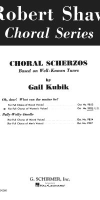 G Kubik: O Dear What Can The Matter Be