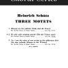 Heinrich Sch³tz: He Who With Weeping Soweth - Die Mit Tranen Saen
