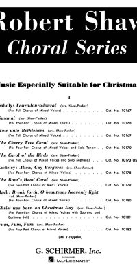 Traditional: Carol Of The Birds, The Soprano Solo