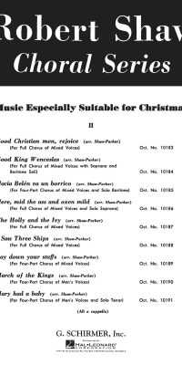 English Carol: Good King Wenceslas