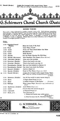 George Frideric Handel: Awake The Trumpet's Lofty Sound From Samson