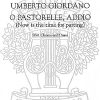 U Giordano: O Pastorelle, Addio Now Is The Time For Parting