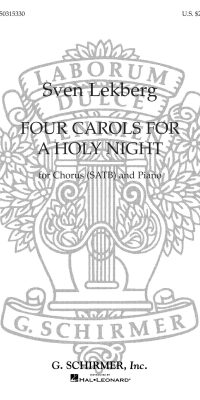 S Lekberg: Four Carols For A Holy Night