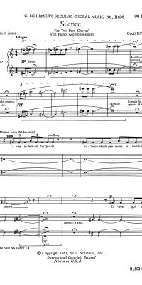 Cecil Effinger: Silence