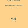 Samuel Barber: Mélodies Passagères (Sopraan)