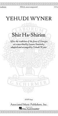 Yehudi Wyner: Shir Ha-Shirim