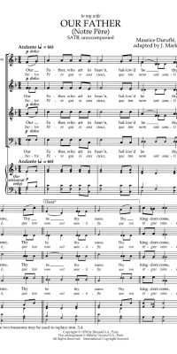 Our Father SATB