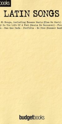 Budgetbooks: Latin Songs