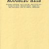 Budgetbooks: Acoustic Hits