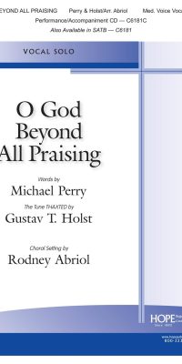 O God Beyond All Praising