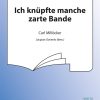 Ich Knüpfte Manche Zarte Bande