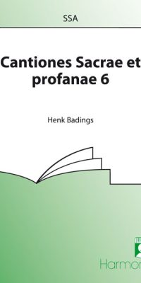 Cantiones Sacrae Et Profanae 6