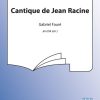 Faure: Cantique De Jean Racine (TTBB)