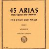 Handel: 45 Arias Da Opere E Oratori Volume 2 (High)