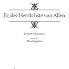 Er, Der Herrlichste Von Allen