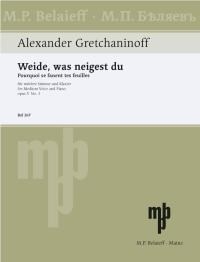 Vier Lieder op. 5