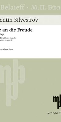 Silvestrov: Ode An Die Freude (SATB)