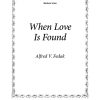 When Love Is Found