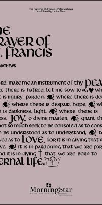 The Prayer of St. Francis