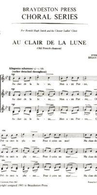 Au Clair De La Lune