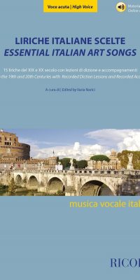 Liriche italiane scelte - Voce acuta