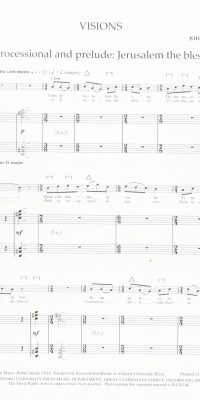 John Rutter: Visions (Harp)