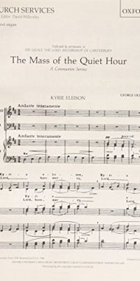 Communion Service: 'The Mass of the Quiet Hour'