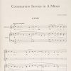 Communion Service in A minor