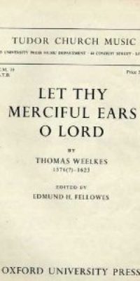 Let thy merciful ears, O Lord
