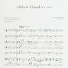 Alleluia. I heard a voice