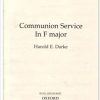 Communion Service in F