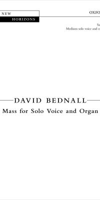David Bednall: Mass For Solo Voice & Organ (Low)
