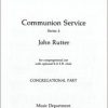 John Rutter: Music for the Holy Eucharist Rite II